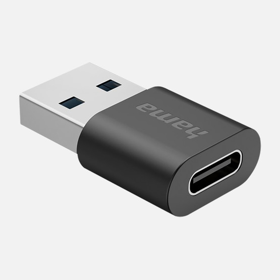 Hama USB Adaptör,USB-A Plug-USB-C Socket,USB 3.2