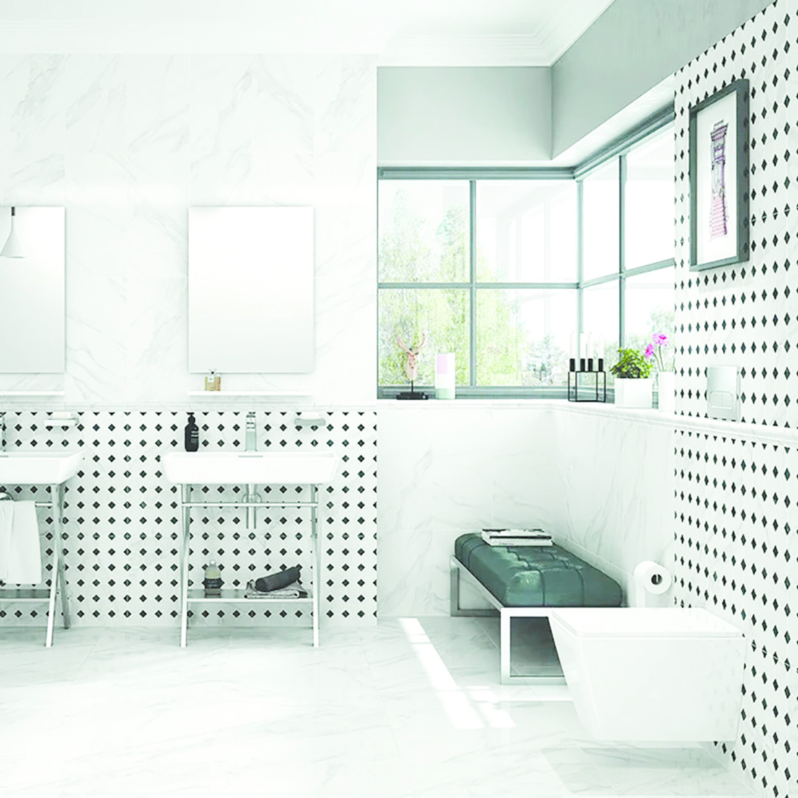    Çanakkale Seramik Line Calacatta Krem Duvar Seramiği 30x60cm 1,8 M2 