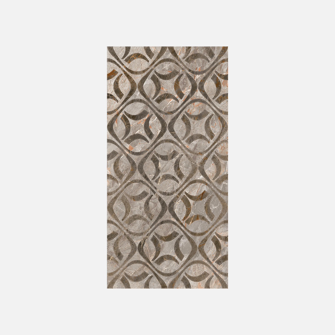    Çanakkale Seramik Vetra Taupe Dekor Parlak 40X80CM 1 Kutu: 1,28 M2
 
