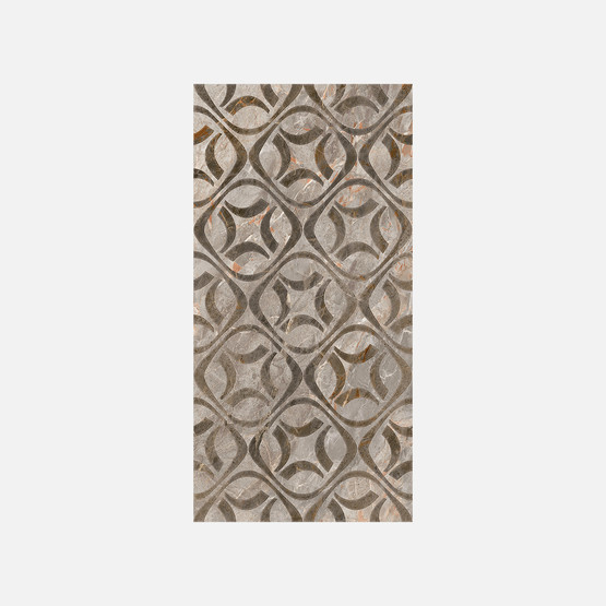 Çanakkale Seramik Vetra Taupe Dekor Parlak 40X80CM 1 Kutu: 1,28 M2

