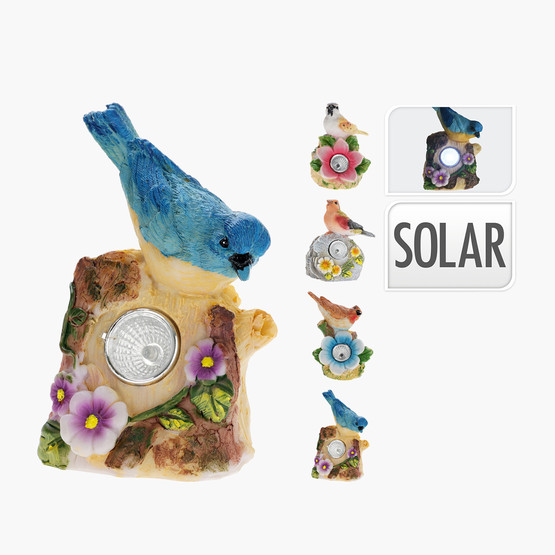 Solar Aydınlatma Kuş Figürlü