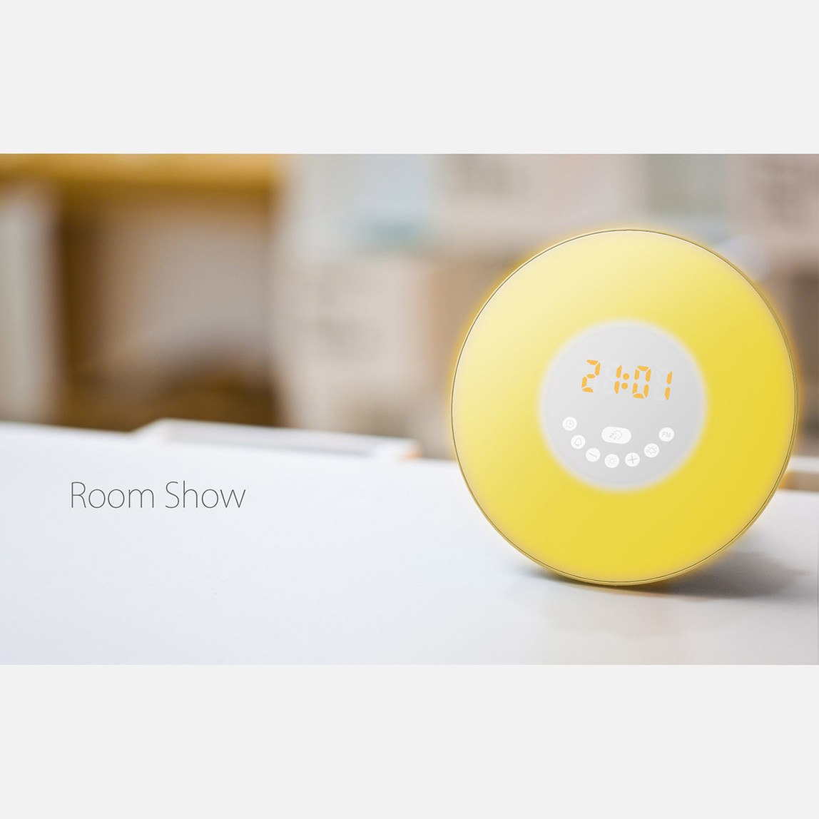    Şarjlı Çalar Saat ve Rgb Masa Lambası 