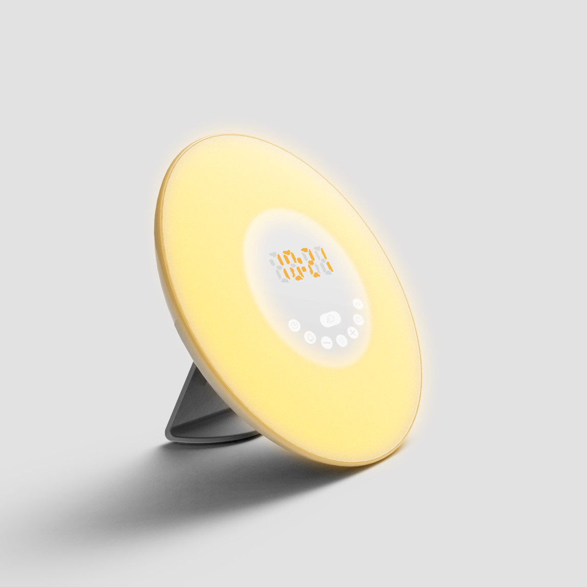    Şarjlı Çalar Saat ve Rgb Masa Lambası 