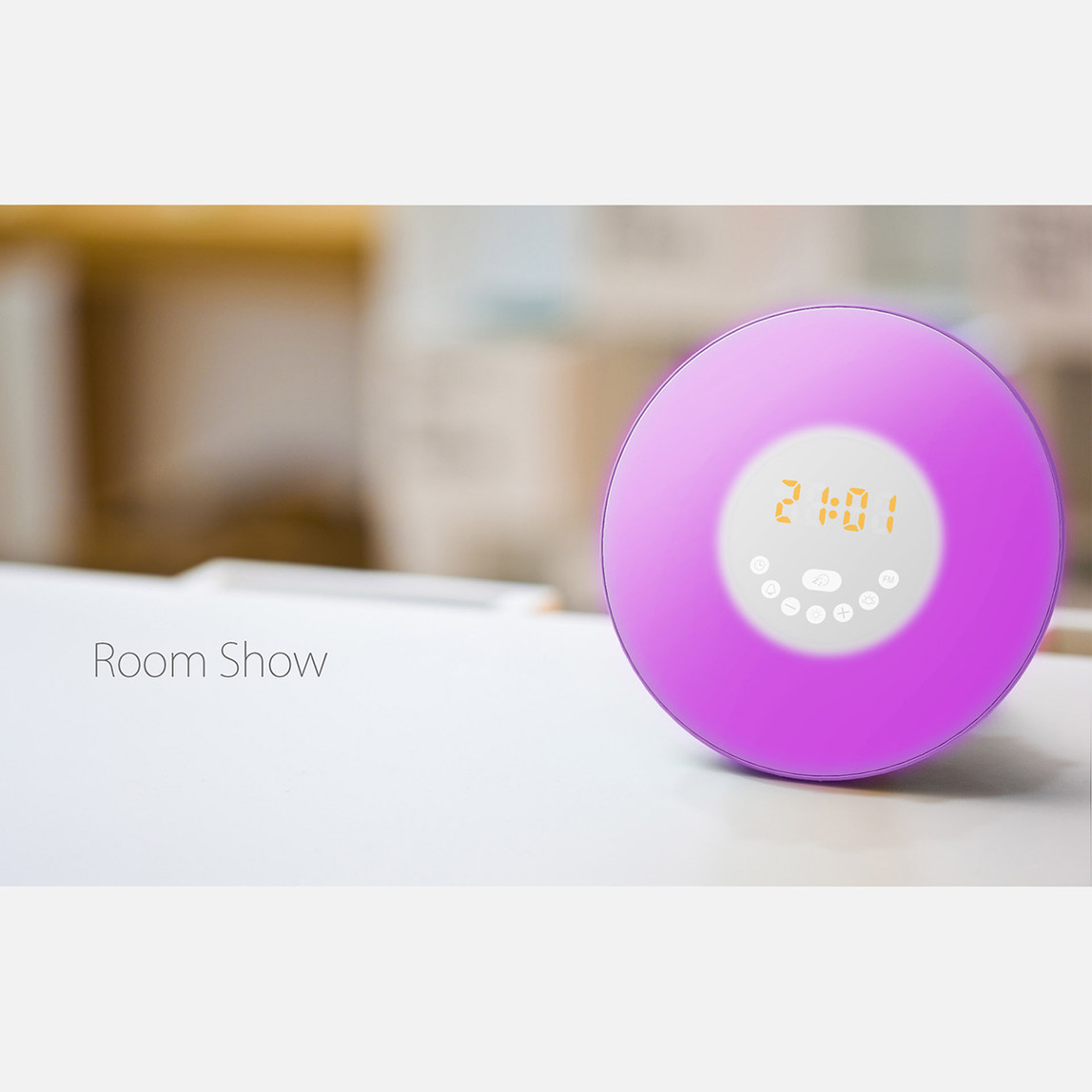    Şarjlı Çalar Saat ve Rgb Masa Lambası 