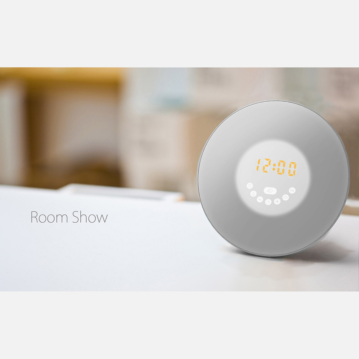    Şarjlı Çalar Saat ve Rgb Masa Lambası 