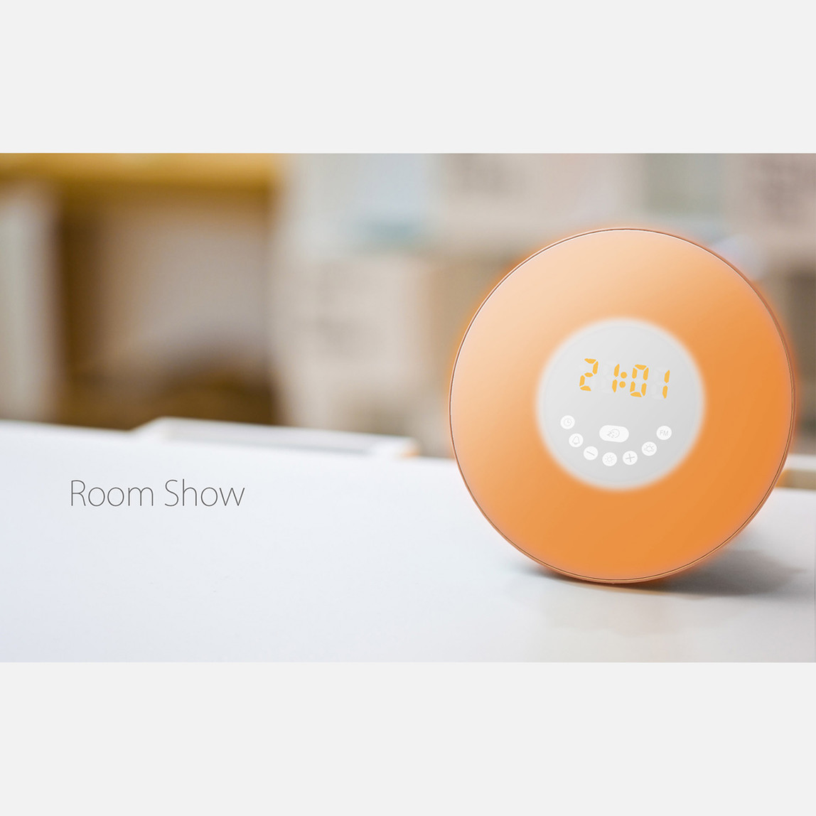    Şarjlı Çalar Saat ve Rgb Masa Lambası 