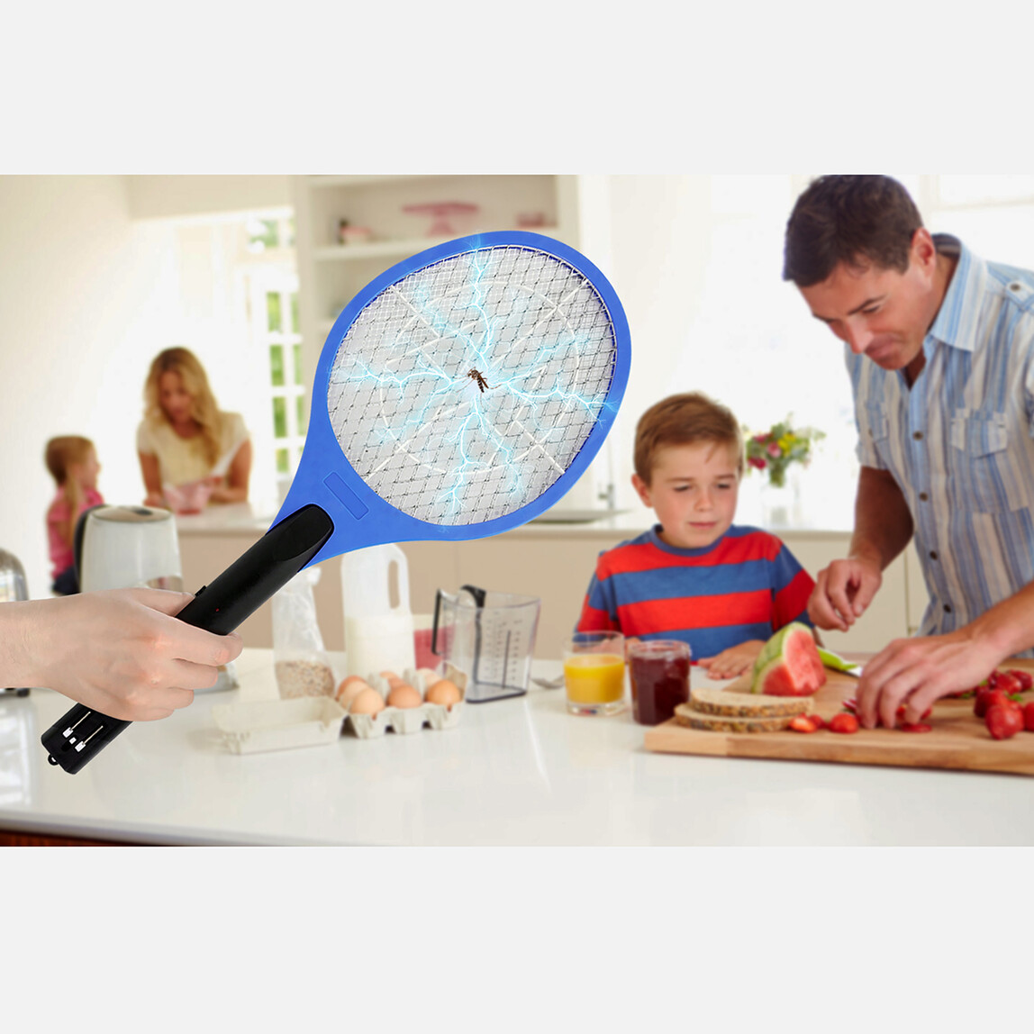    Sinek Öldürücü Raket Şarjlı 