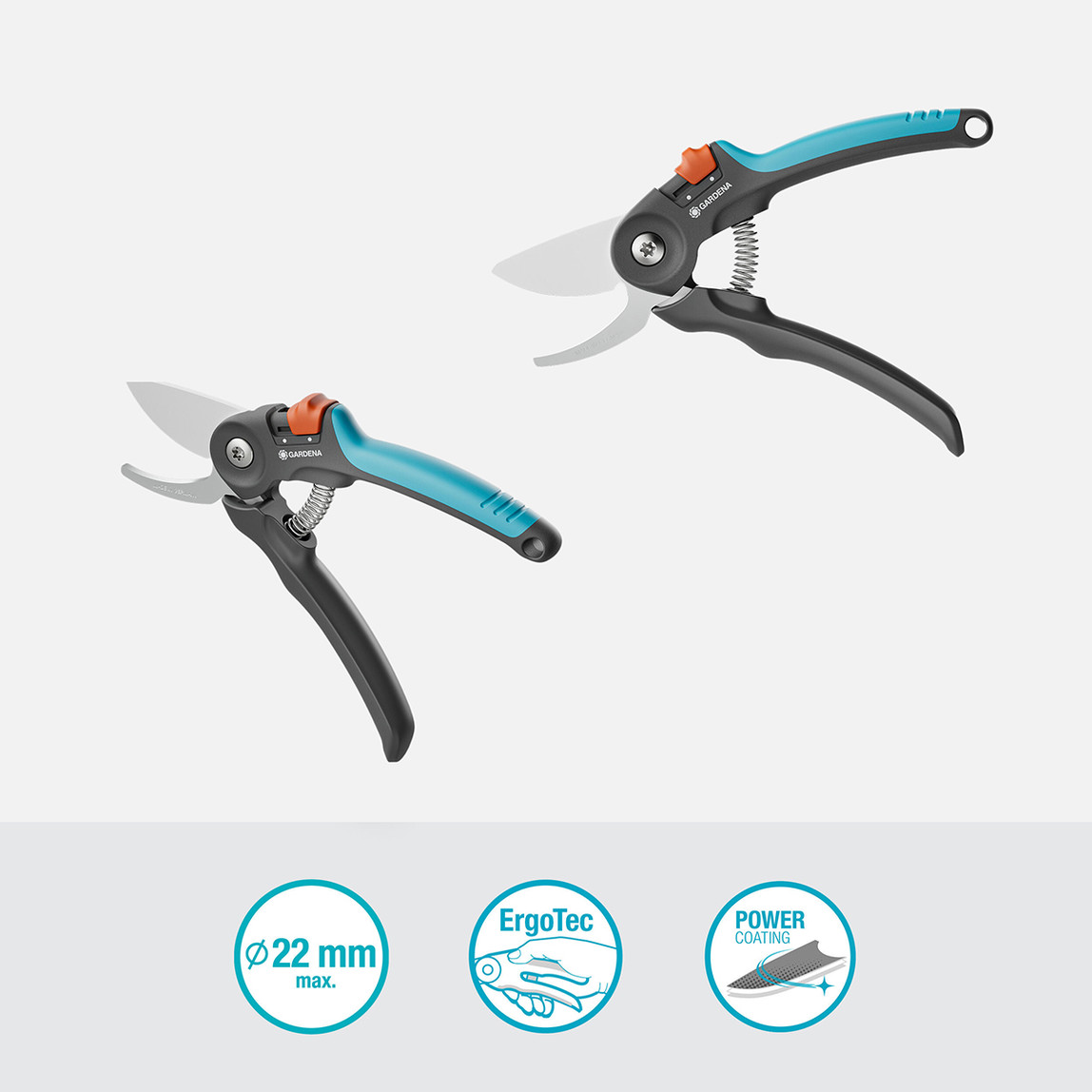    Gardena Budama Makası PremiumCut Yaş Dal Bypass Kesim  22 mm Kesim Çapı (12241-20)
 