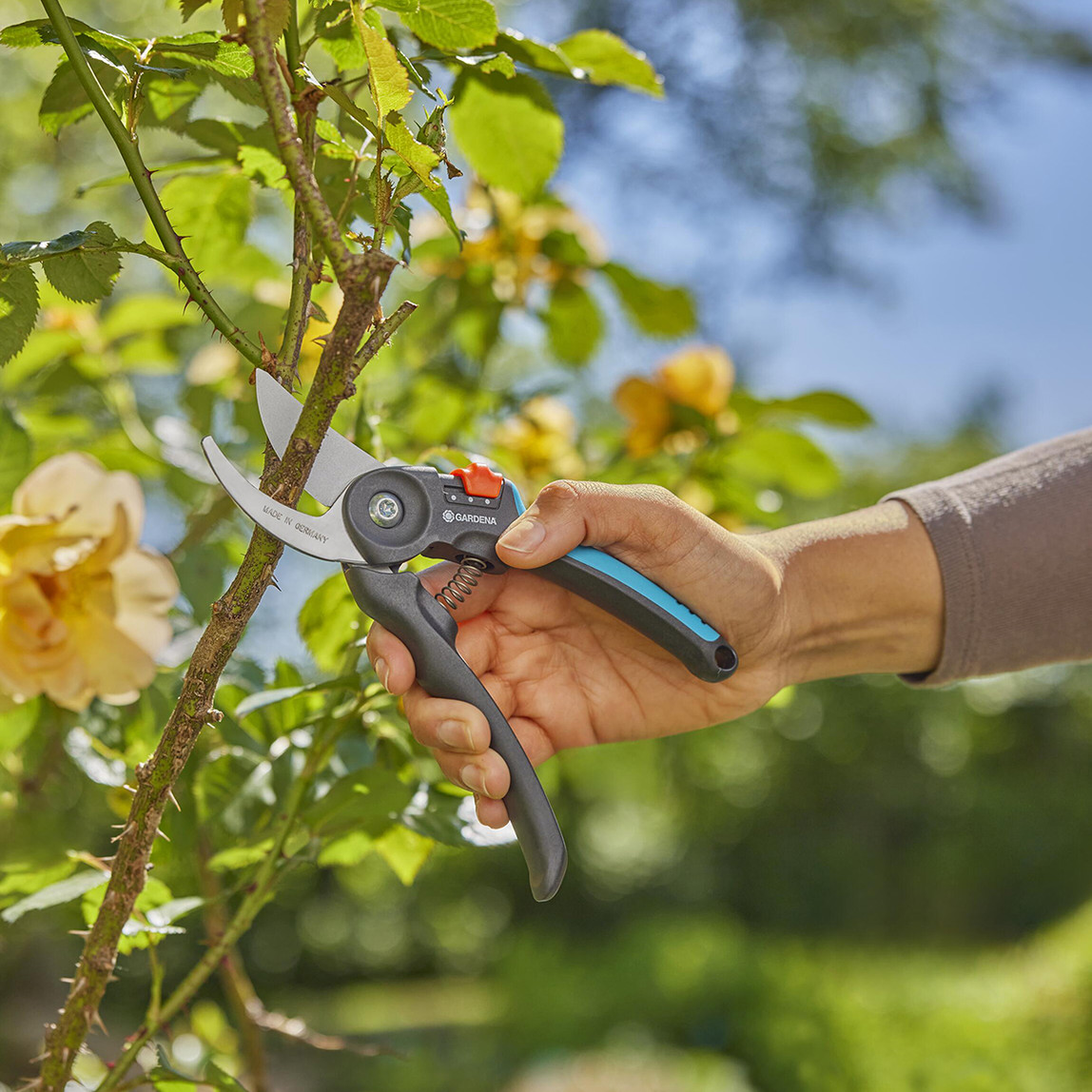    Gardena Budama Makası PremiumCut Flex, Bypass, Bahçe Budama Makası 24 mm (12242-20) 