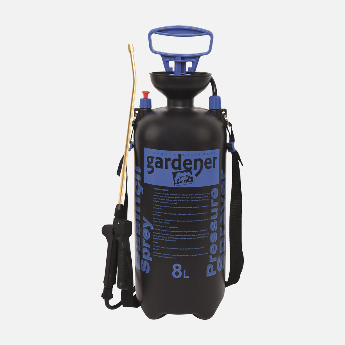    Gardener Basınçlı Sprey 8 Litre 165508  