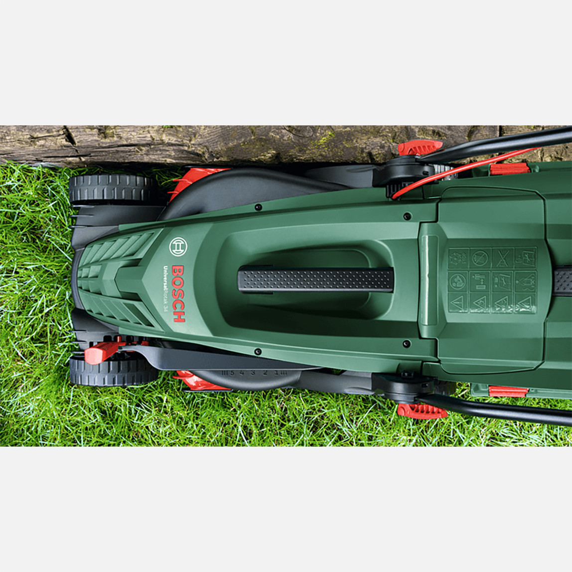    Bosch UNIVERSALROTAK34-405 -EASYGRASS Çim Biçme Seti (Çim Biçme Makinesi + Kenar Kesme Makinesi) 