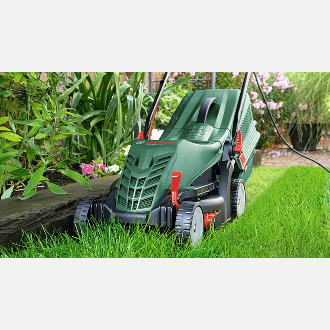    Bosch UNIVERSALROTAK34-405 -EASYGRASS Çim Biçme Seti (Çim Biçme Makinesi + Kenar Kesme Makinesi) 