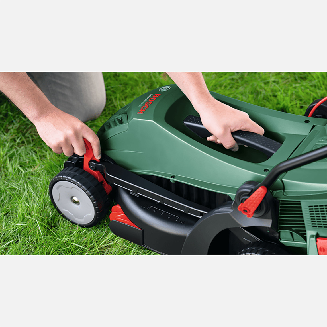    Bosch UNIVERSALROTAK34-405 -EASYGRASS Çim Biçme Seti (Çim Biçme Makinesi + Kenar Kesme Makinesi) 