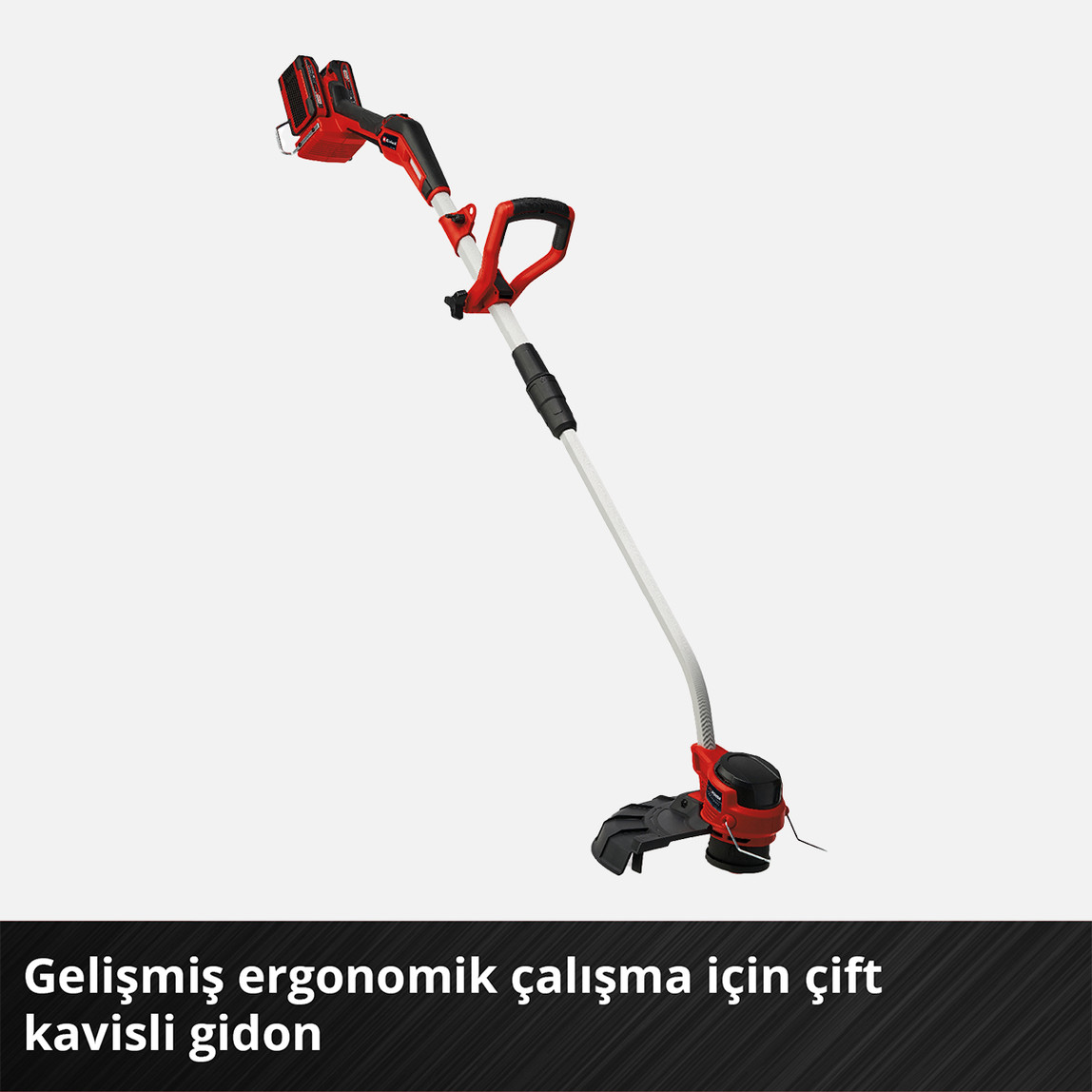    Einhell GP-CM 36/47 S Li BL (4x4,0 Ah) + GP-CT 36/35 Li BL Çim Biçme Seti (Çim Biçme Makinesi + Kenar Kesme Makinesi)
 