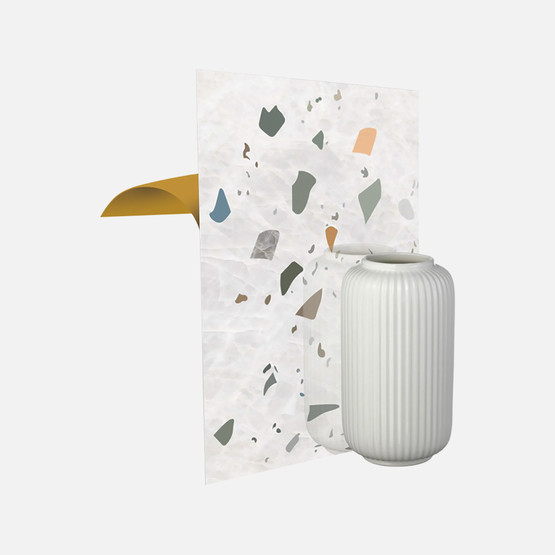 Tink Mermer Desenli Duvar Panel PVC Karo 41 x 62 cm