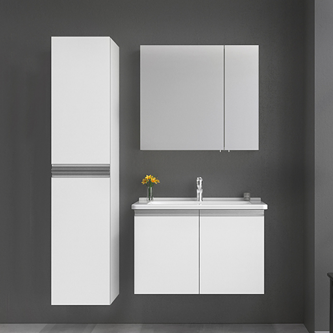    New Nola 80cm Banyo Dolabı 