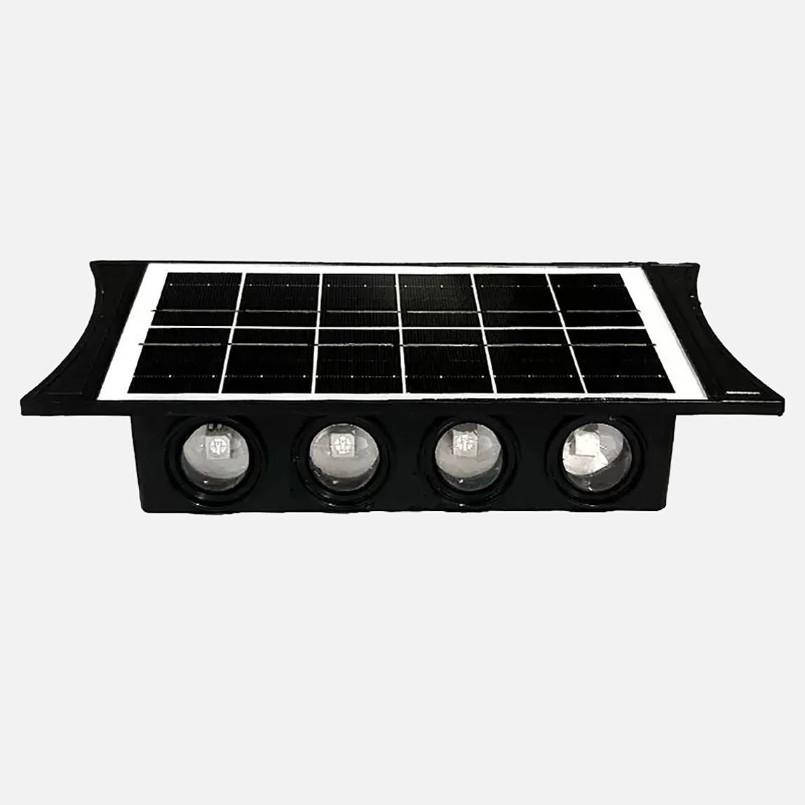    Çift Yönlü 8 Led Solar Aplik 