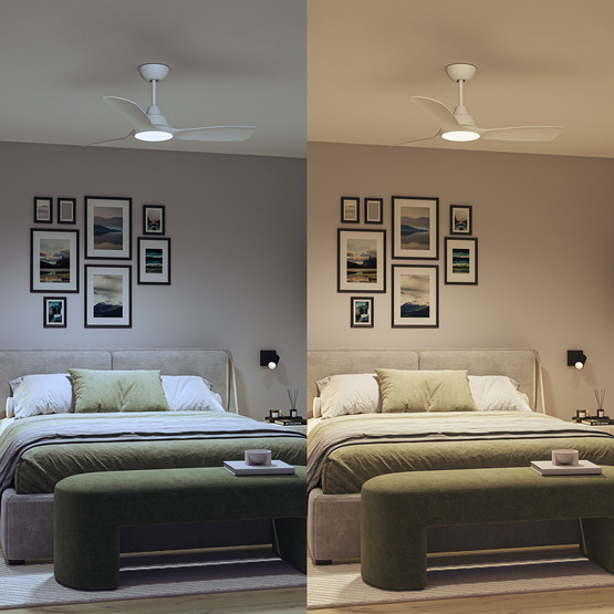 Philips Olas Lambalı Tavan Vantilatörü 30 (Fan) + 24 (Işık) W