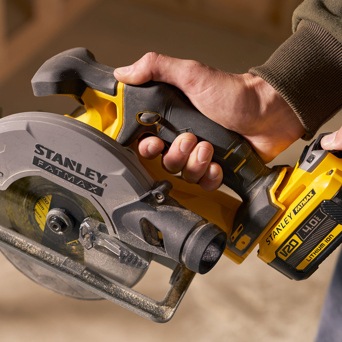    Stanley Sfmcs500B-Xj 18V Solo Daire Testere (Akü ve Şarj Cihazı Dahil Değildir.) 