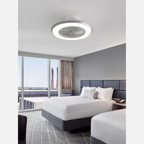 Dlc Araceli Tavan Vantilatörü Gümüş 55cm  Uzaktan Kumandalı