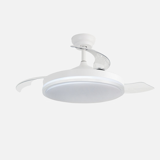 Dlc Espero Led Tavan Vantilatörü Açılır Kapanır Beyaz 107 cm Uzaktan Kumandalı