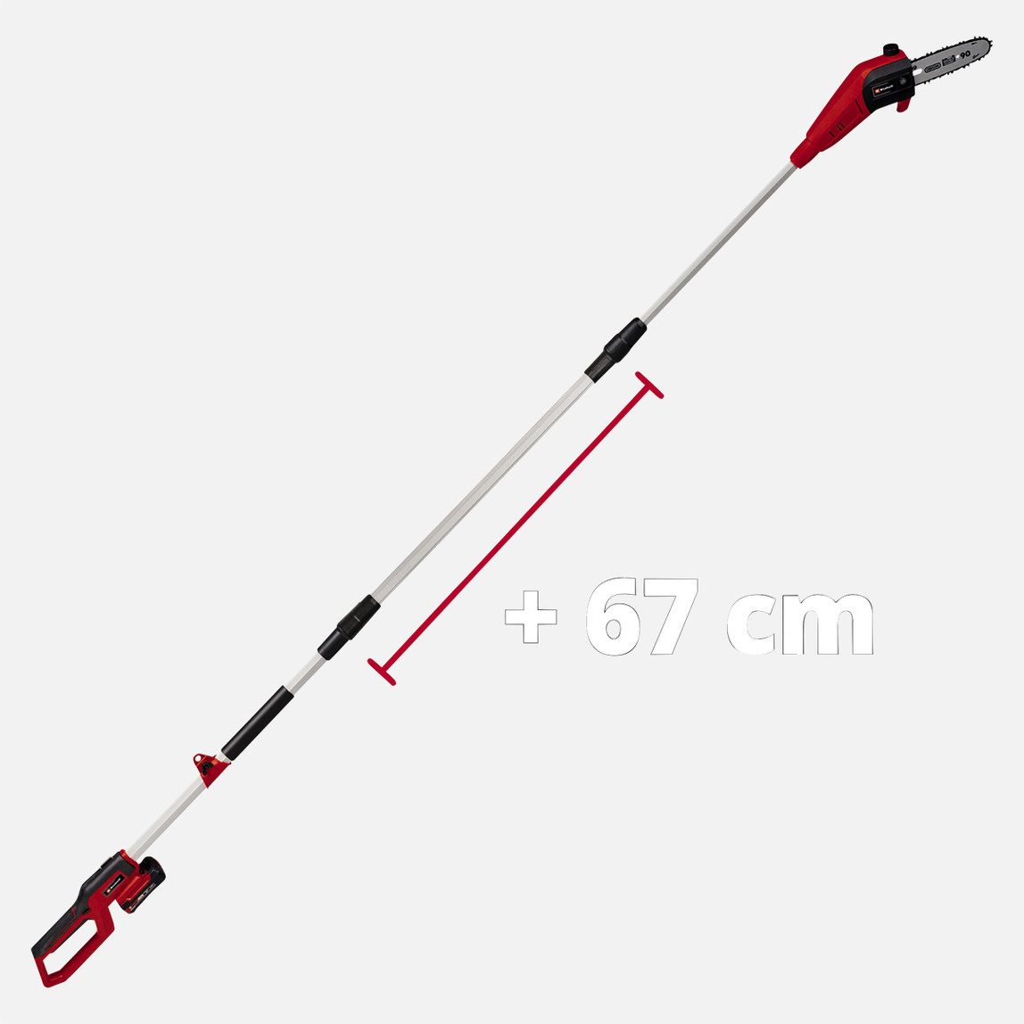    Einhell GC-LC 18/20 Li T-Solo Akülü Yüksek Dal Budama Makinesi (Akü ve Şarj Cihazı Dahil Değildir) 