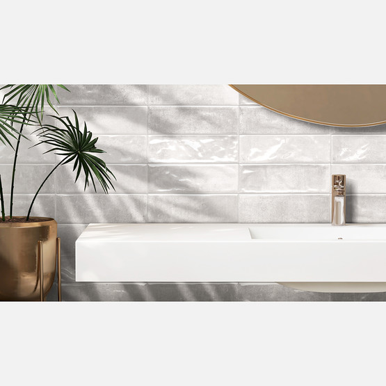 Ege Seramik Verano Beyaz K:9 Duvar Seramiği 10X30 0,60 M2       