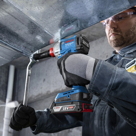 Bosch GDX 18V-285 Profesyonel Solo Akülü Darbeli Vidalama Makinesi(Akü ve Şarj Cihazı Dahil Değildir.)