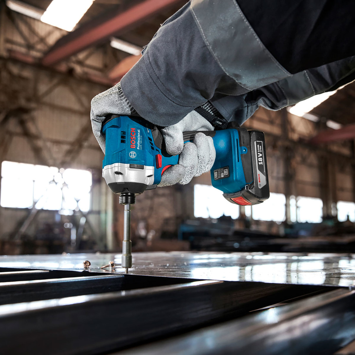    Bosch PRO GDR 18V-215 Akülü Solo Darbeli Somun Sıkma Makinesi (Akü ve Şarj cihazı Dahil Değildir.) 