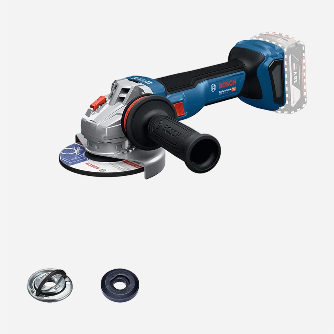    Bosch Profesyonel GWS 18V-11 S Solo Akülü Taşlama Makinesi (Akü ve Şarj Cihazı Dahil Değildir.) 