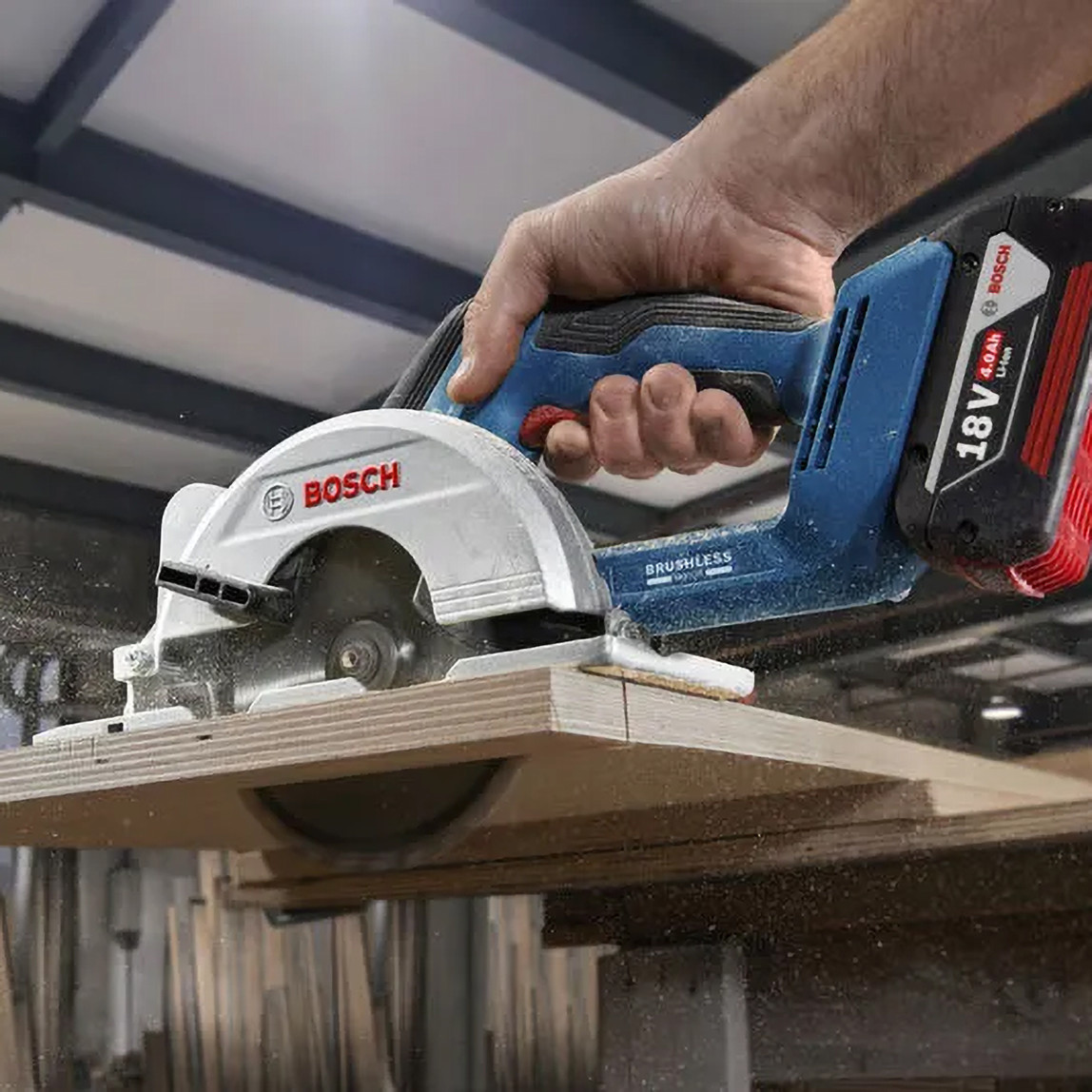    Bosch Profesyonel GKS 18V-51 Solo Akülü Daire Testere (Akü ve Şarj cihazı Dahil Değildir.) 