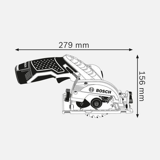 Bosch GKS12V-26 Akülü Daire Testere Solo (Akü ve Şarj Cihazı Dahil Değildir.)