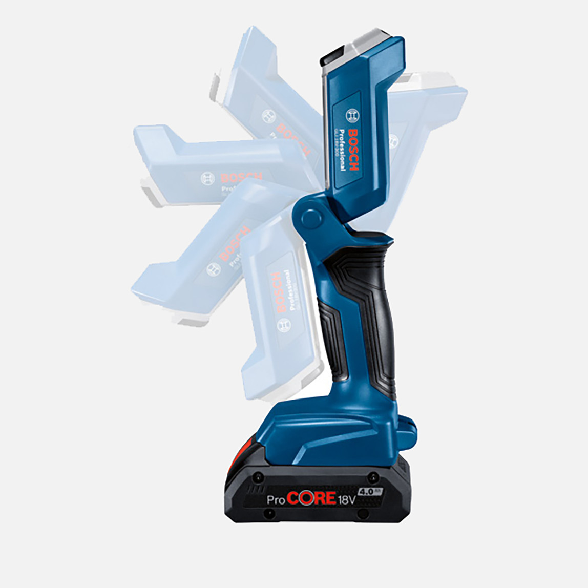    Bosch Profesyonel GLI 18V-300 Solo Şantiye Projektörü (Akü ve Şarj cihazı Dahil Değildir.) 