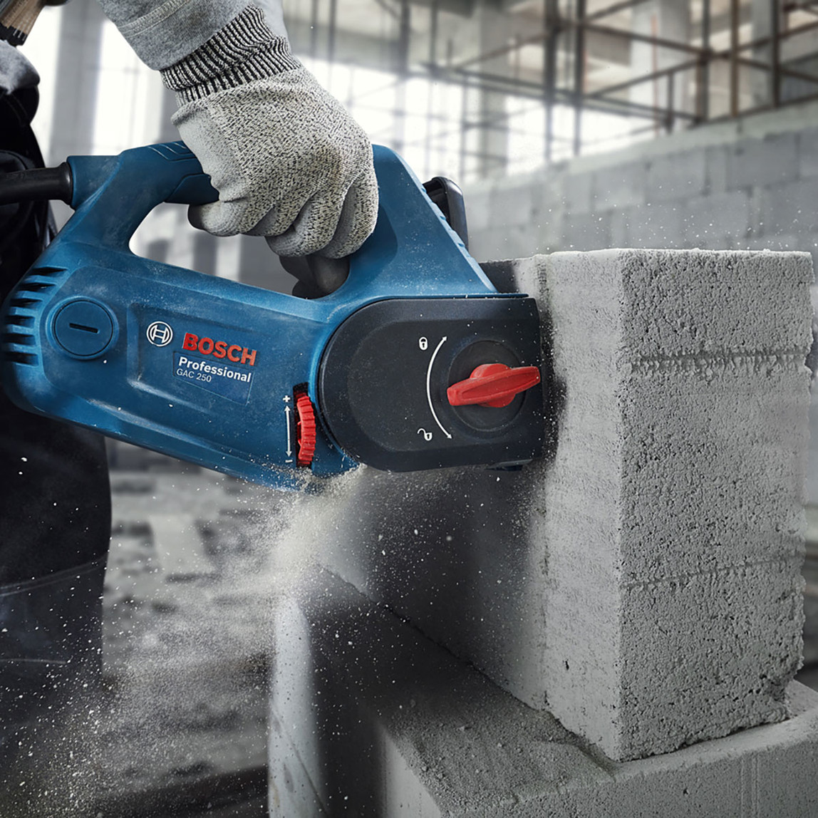    Bosch PRO GAC 250 Profesyonel Gazbeton Kesme Makinesi 