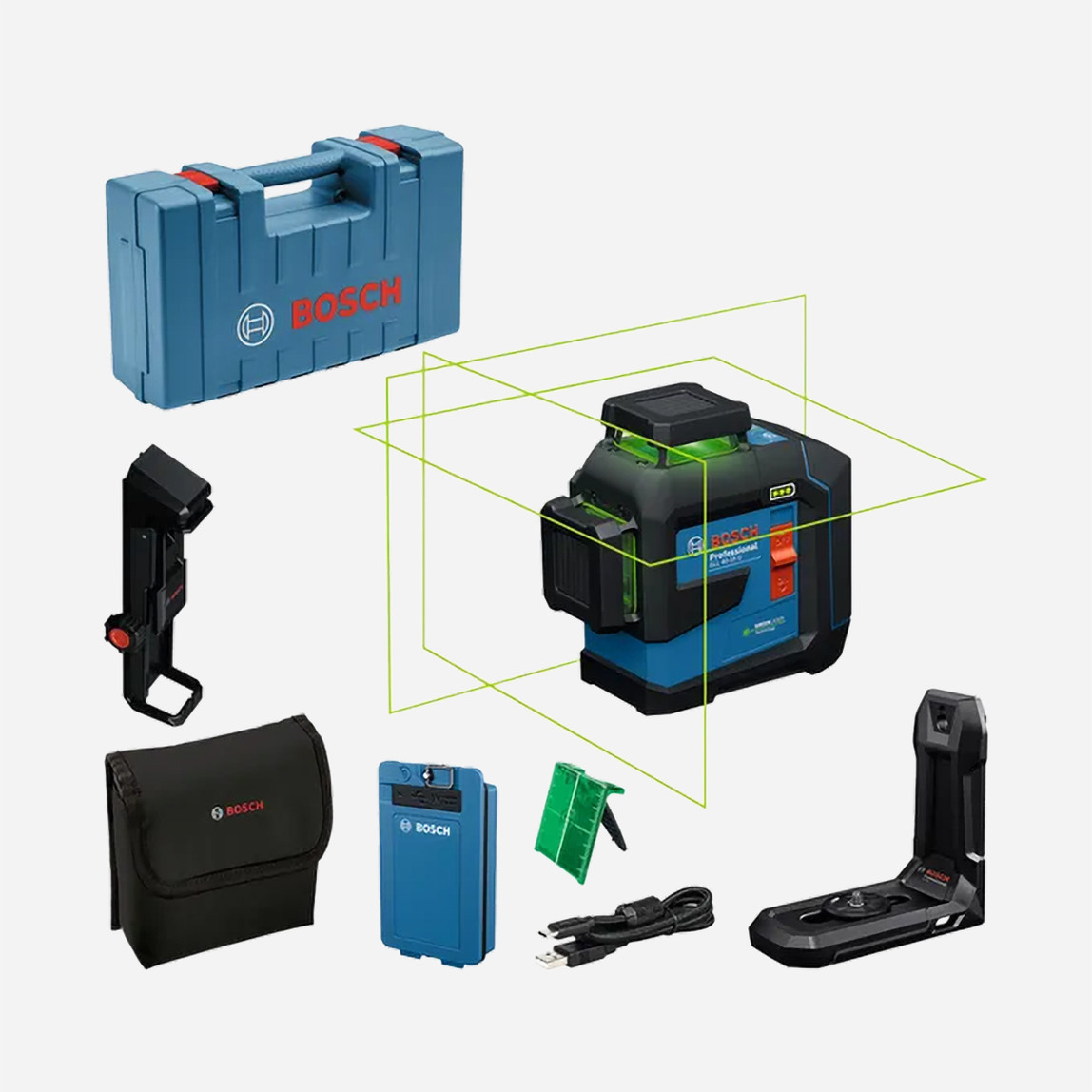    Bosch GLL 80-33 G 3.7V Li-İon Profesyonel Çizgi Lazeri 
