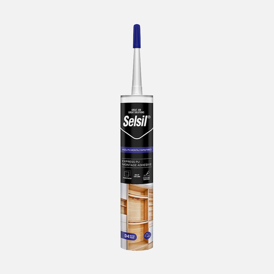 Selsil D4 Hızlı PU Montaj Yapıştırıcı