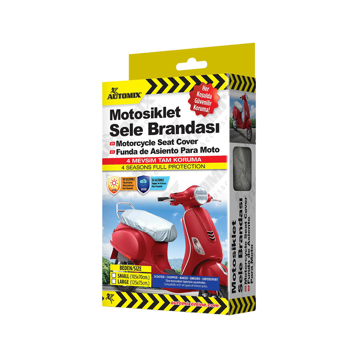   Automix Motosiklet Sele Branda Large 