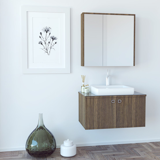 Karmen 80 cm Banyo Dolabı