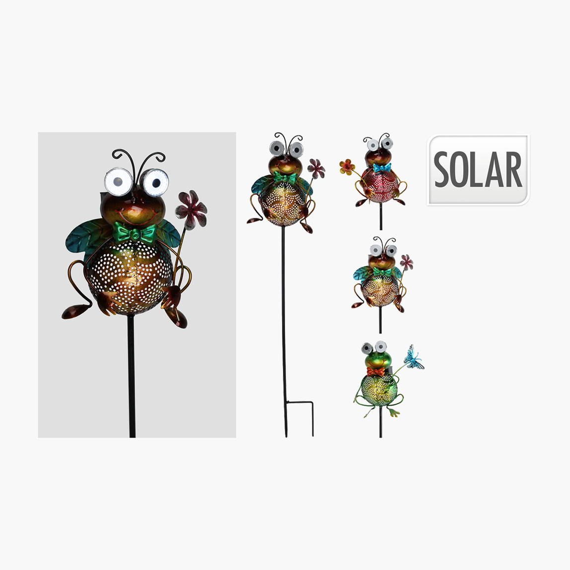    Solar Saplama Kurbağa Figürlü 