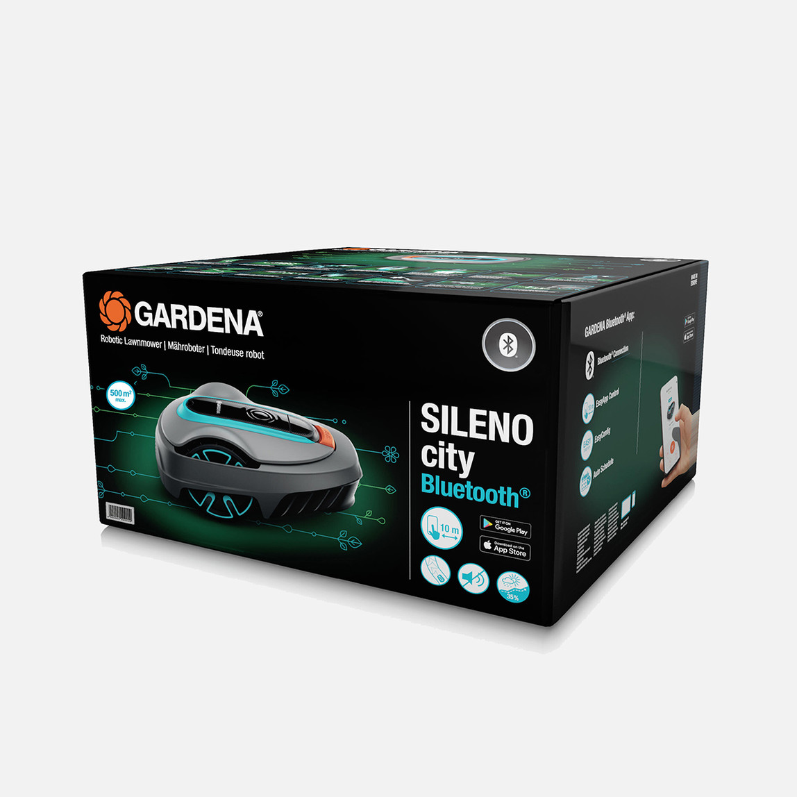    Gardena Robot Çim Biçme Makinesi Sileno City 500m² 
 