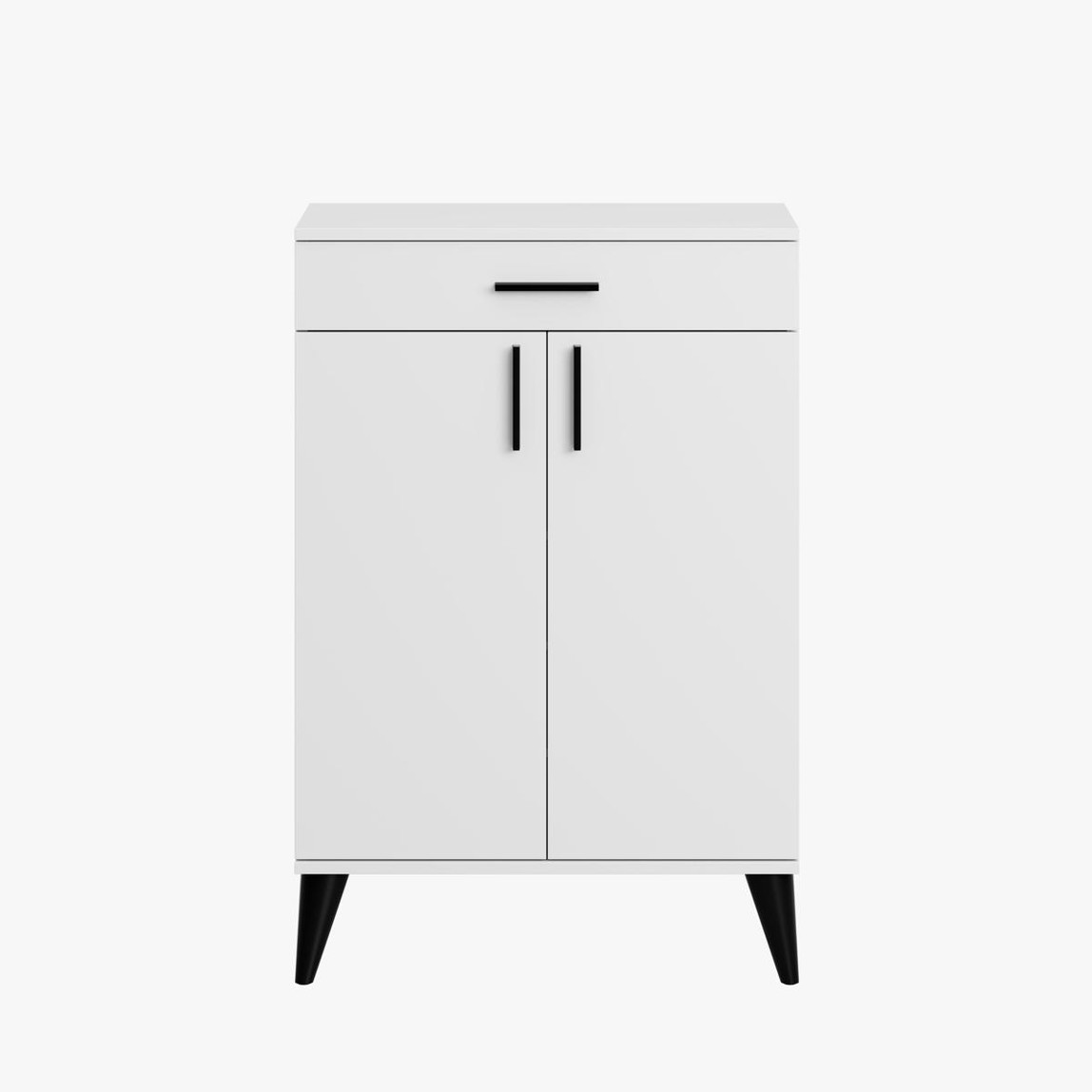    Adore Retro Çok Amaçlı Dolap-Beyaz  