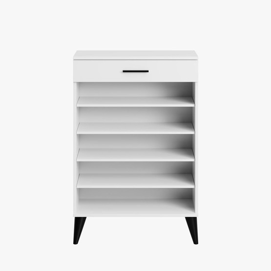 Adore Retro Çok Amaçlı Dolap-Beyaz 