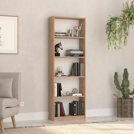 Adore Max 5 Raflı Kitaplık Florida Meşe