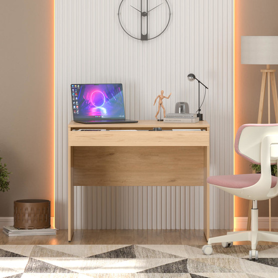 Adore Çekmeceli Çalışma Masası - Florida Meşe