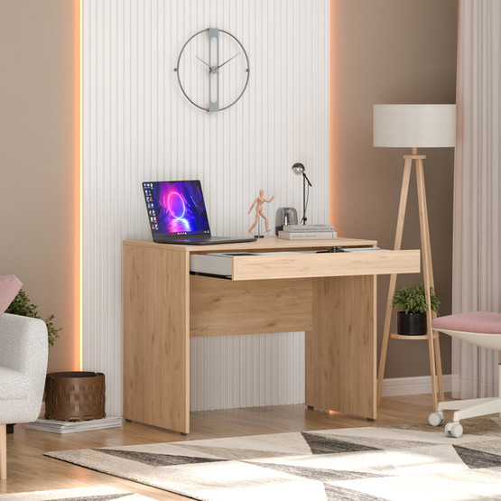 Adore Çekmeceli Çalışma Masası - Florida Meşe
