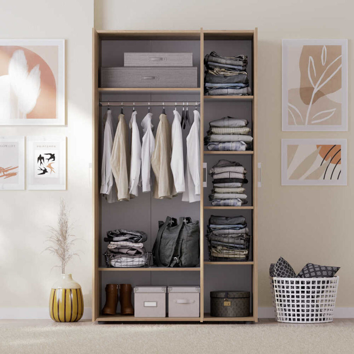    Adore Trendline 3 Kapaklı Gardırop - Tori 