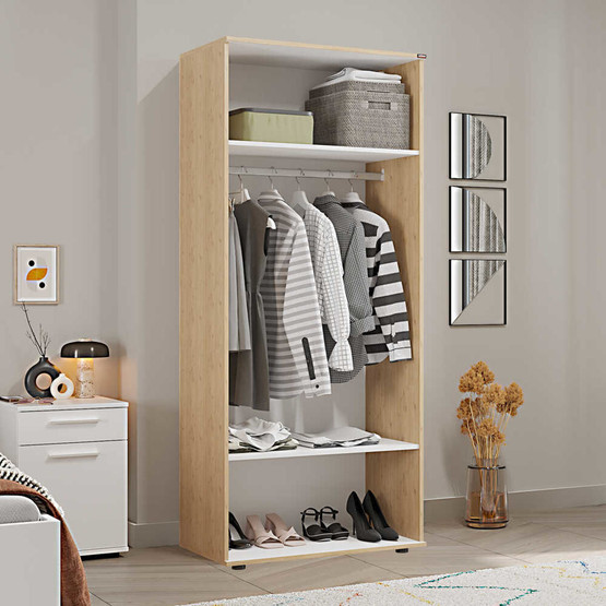 Adore Trendline 2 Kapaklı Gardırop - Florida Meşe