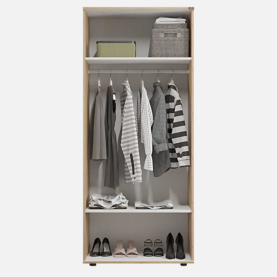 Adore Trendline 2 Kapaklı Gardırop - Florida Meşe