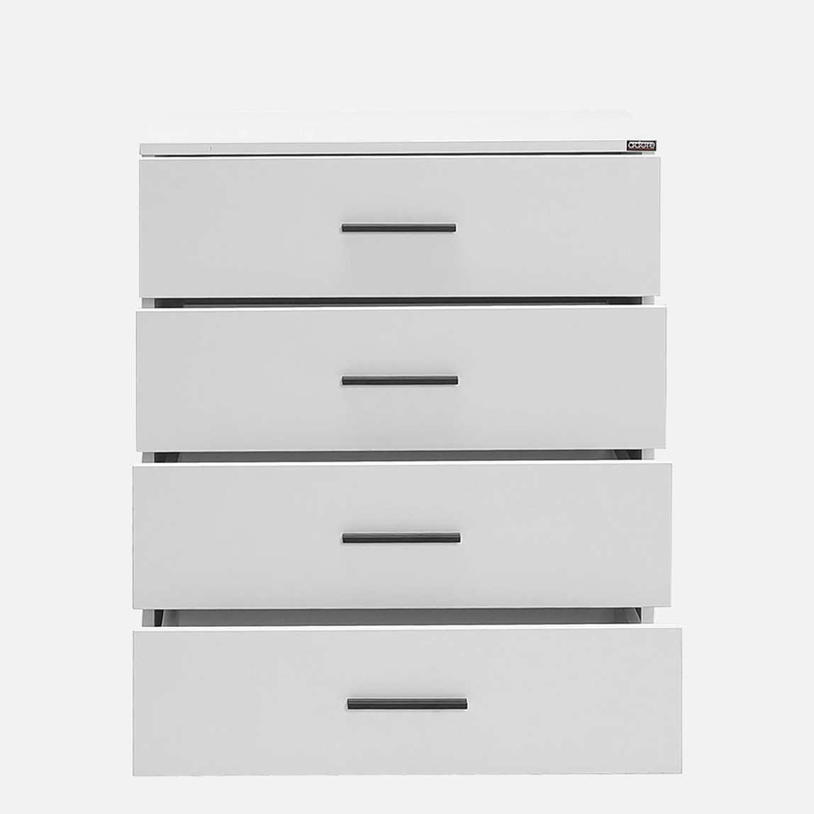    Adore White 4 Çekmeceli Şifonyer - Mat Beyaz 