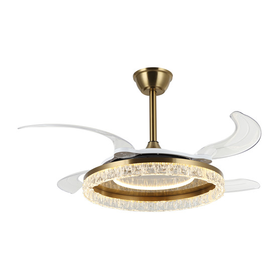 Lucea Panada 04 Fanlı Led Avize
